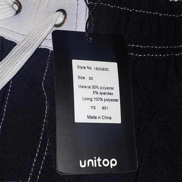 Swimming Shorts Slim Fit Lightweight Hawaiian Surf Swim Trunks Pockets MENS 30 - Picture 10 of 10